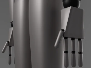 Humanoid 3D Model