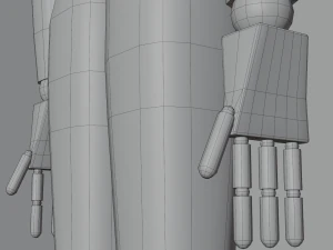 Humanoid 3D Model
