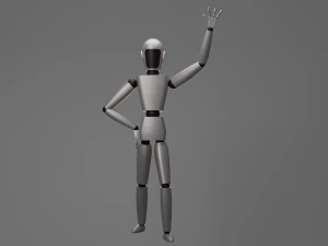 Humanoid 3D Model