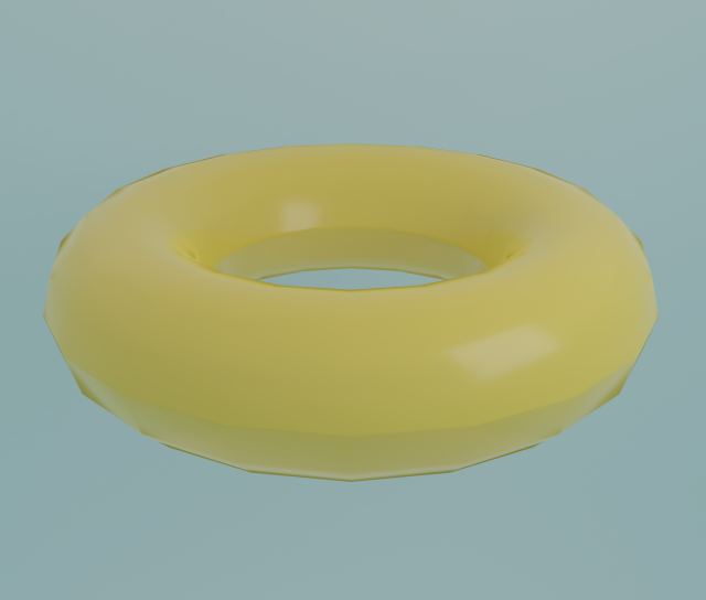 Inflatable buoy Model 3D .c4d .max .obj .3ds .fbx .stl .blend 
