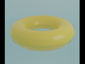 Inflatable buoy 3D Model