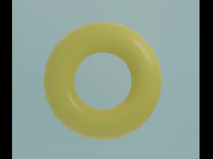 Inflatable buoy 3D Model