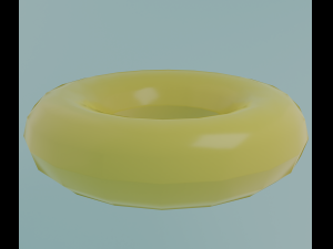 Inflatable buoy Model 3D