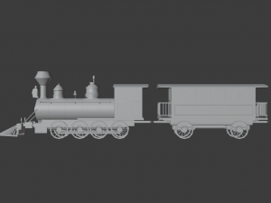 Locomotive 3D-Modell