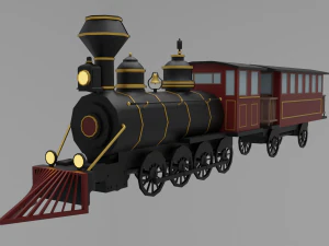 Locomotive 3D Model
