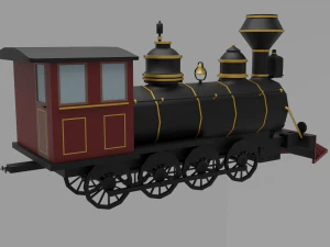 Locomotive 3D Model