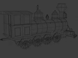 Locomotive 3D Model