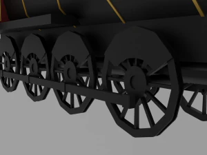 Locomotive 3D Model
