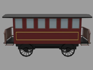 Locomotive 3D Model