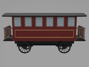 Locomotive 3D Model