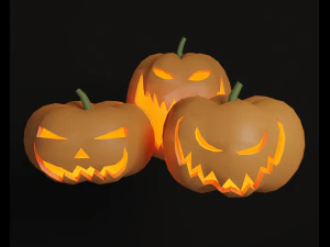 Balkabakları 3D Model