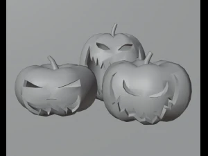 Pumpkins 3D Model