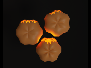 Pumpkins Model 3D