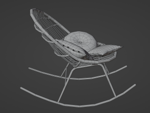 Rocking chair Model 3D