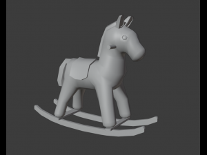 Rocking horse Modelo 3D