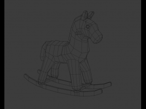 Rocking horse Modelo 3D