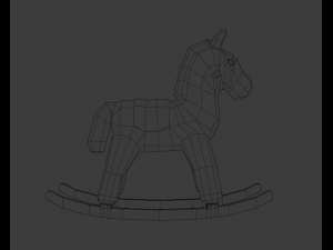 Rocking horse Modelo 3D