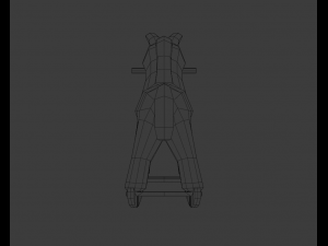 Rocking horse Modelo 3D