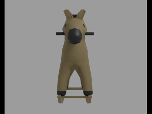Rocking horse Modelo 3D
