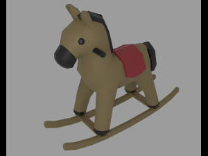 Rocking horse Modelo 3D
