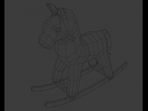 Rocking horse Modelo 3D