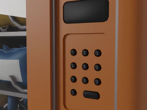 Snack machine 3D Model