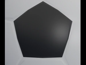 Bal&oacute;n de f&uacute;tbol Modelo 3D