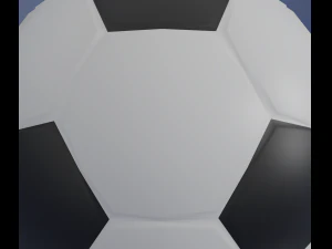 Bal&oacute;n de f&uacute;tbol Modelo 3D