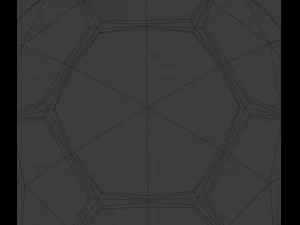 Bal&oacute;n de f&uacute;tbol Modelo 3D