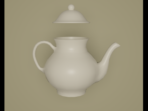 Teapot 3D 模型