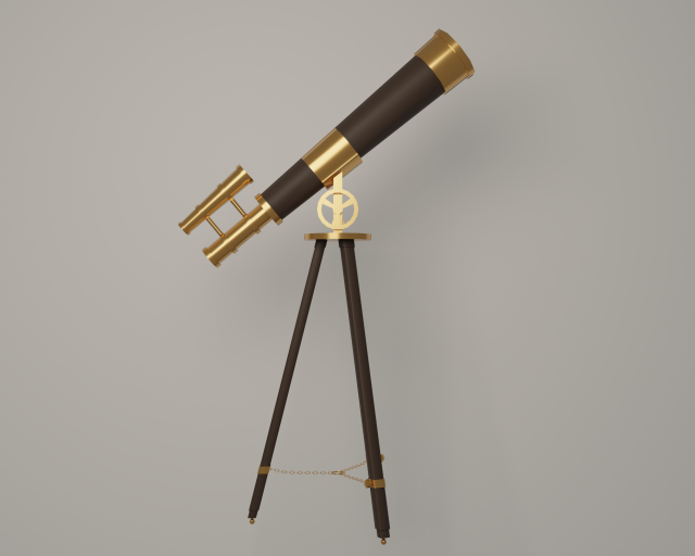 Gold telescope top