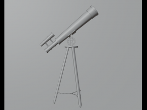 Telescope 3D Model