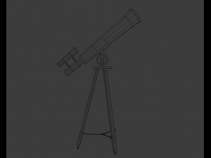 Telescope 3D Model