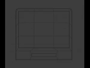 Television 3D Model