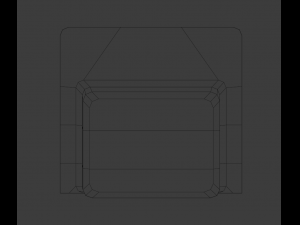 Television Model 3D