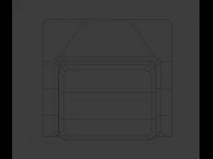 Television 3D Model
