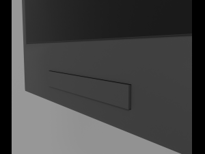 Television Model 3D