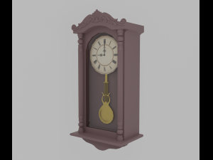 Wall clock 3D Model