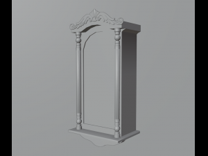 Wall clock 3D-Modell