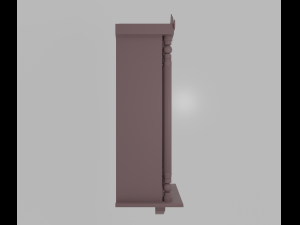 Wall clock 3D-Modell