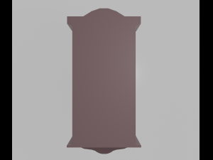 Wall clock 3D-Modell