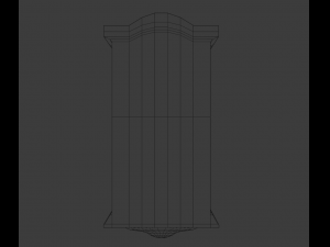 Wall clock 3D-Modell