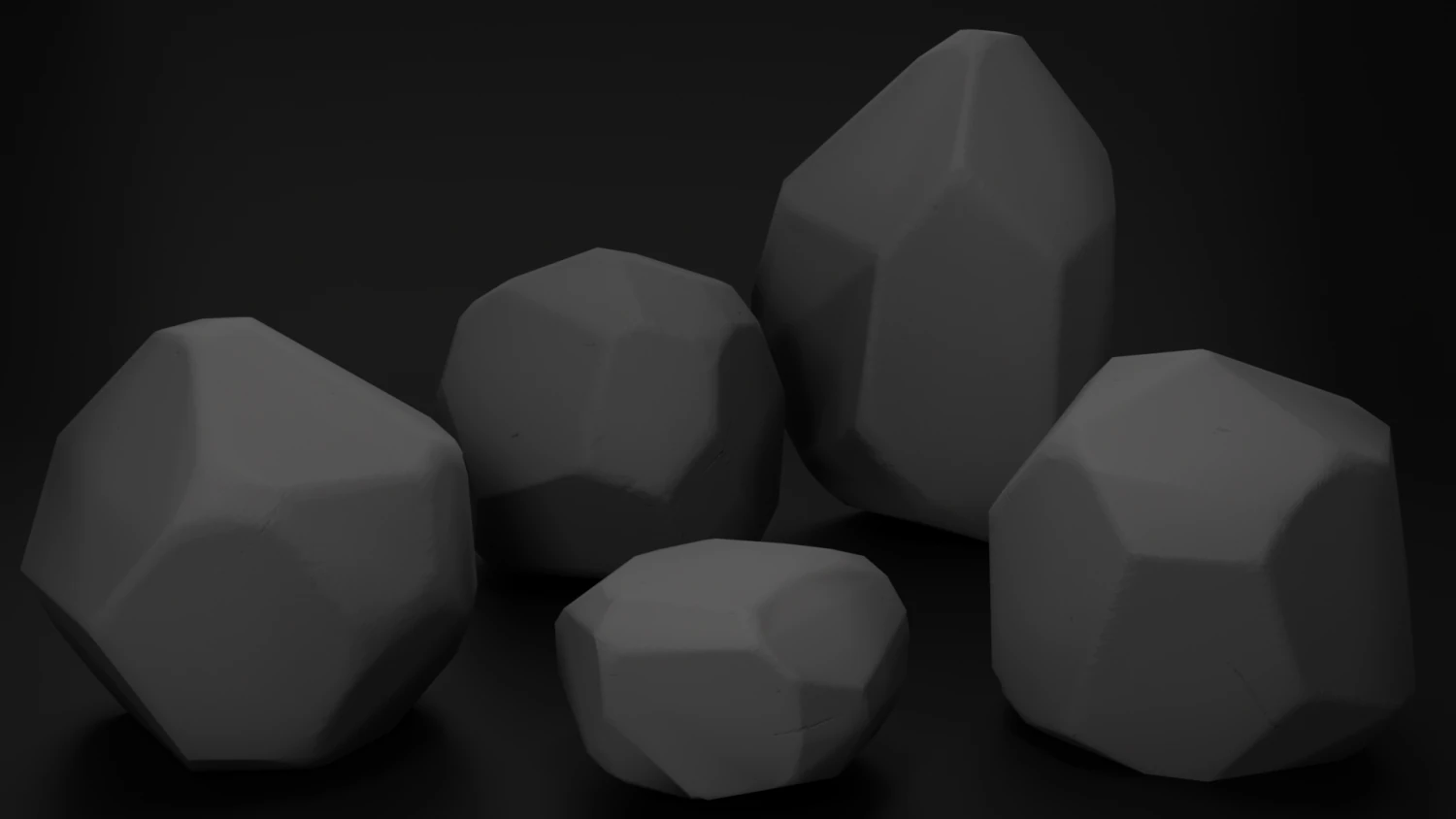 Rocks 3D Model .c4d .max .obj .3ds .fbx .stl .blend 