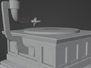 Gramophone 3D Model