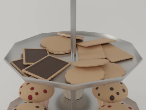 Tempat kue Model 3D