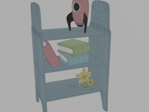 Galaxy kid bedroom 3Dモデル