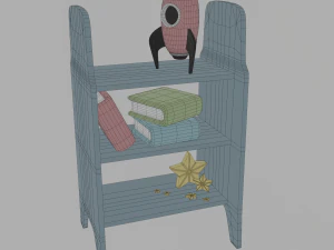 Galaxy kid bedroom 3D Model