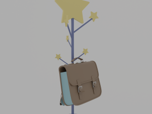Galaxy kid bedroom 3Dモデル