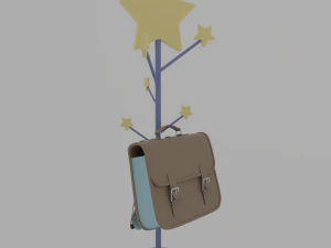 Galaxy kid bedroom 3D Model