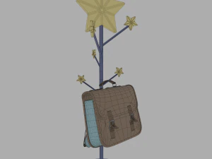 Galaxy kid bedroom 3D Model